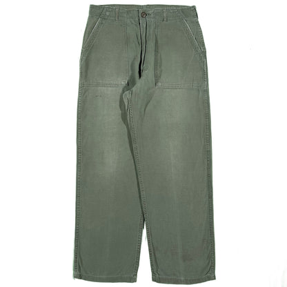 70s OG-107 Army Trousers- 32x29