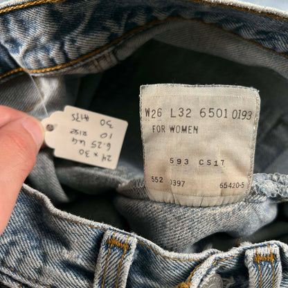 90s Levi's 501 Denim- 24x30