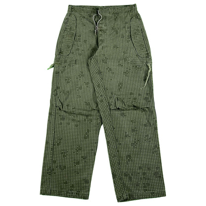 90s Night Camo Shell Pants- XS