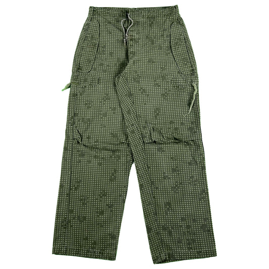 90s Night Camo Shell Pants- XS
