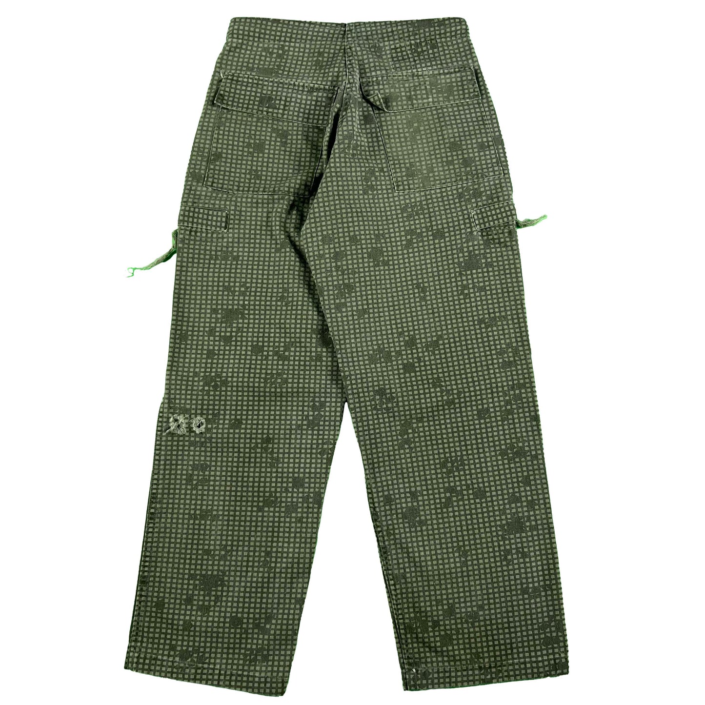 90s Night Camo Shell Pants- XS