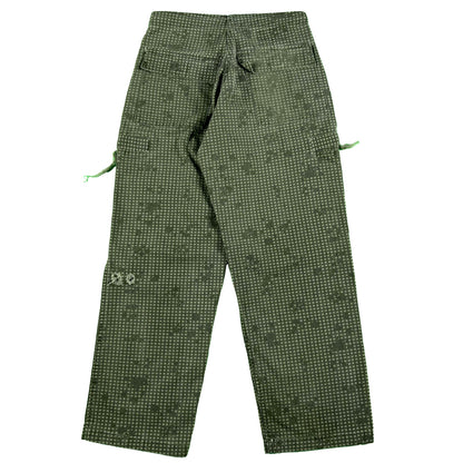 90s Night Camo Shell Pants- XS