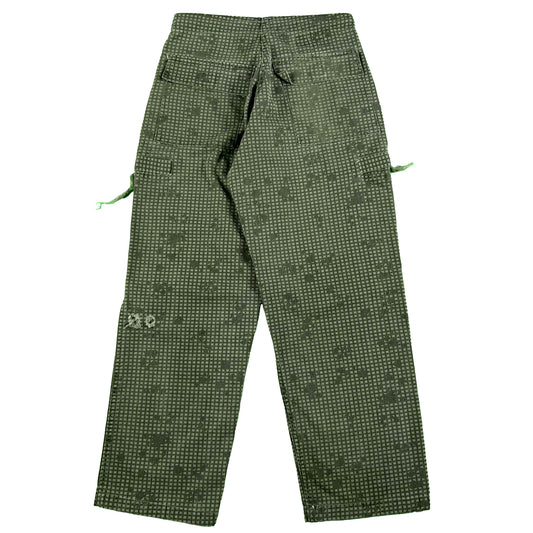 90s Night Camo Shell Pants- XS