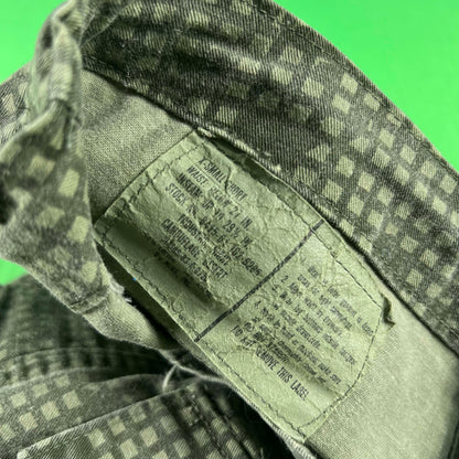 90s Night Camo Shell Pants- XS