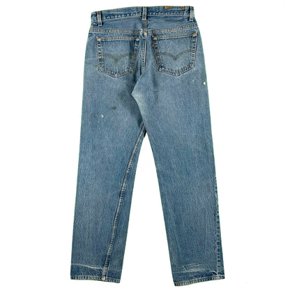 90s Slightly Painted Levi's 501 Denim- 30x30