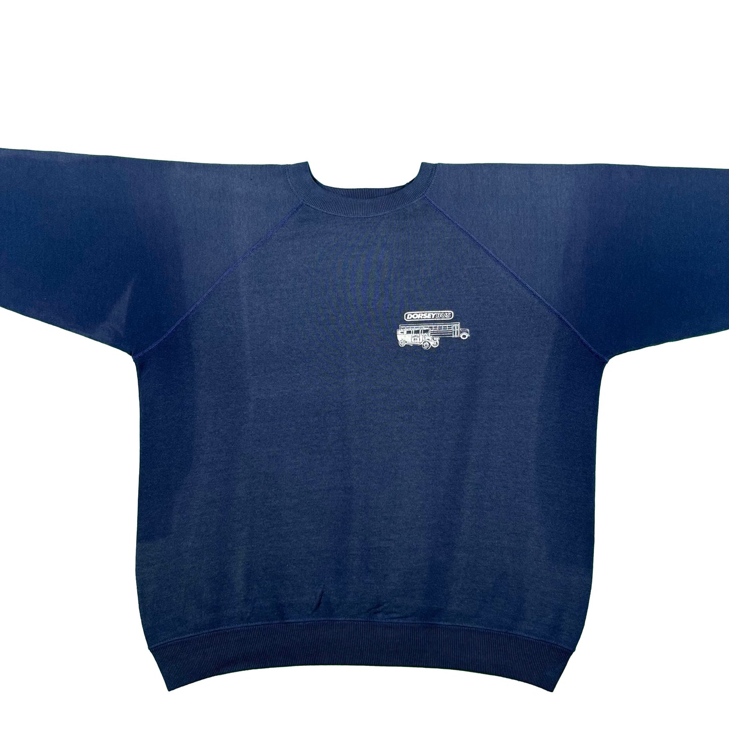 80s Sun Faded Dorsey Bus Sweatshirt- L