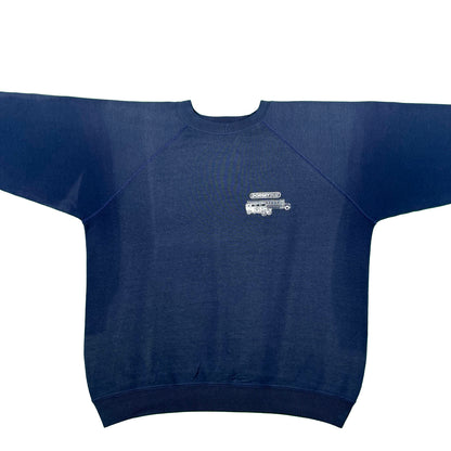 80s Sun Faded Dorsey Bus Sweatshirt- L
