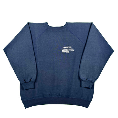 80s Sun Faded Dorsey Bus Sweatshirt- L