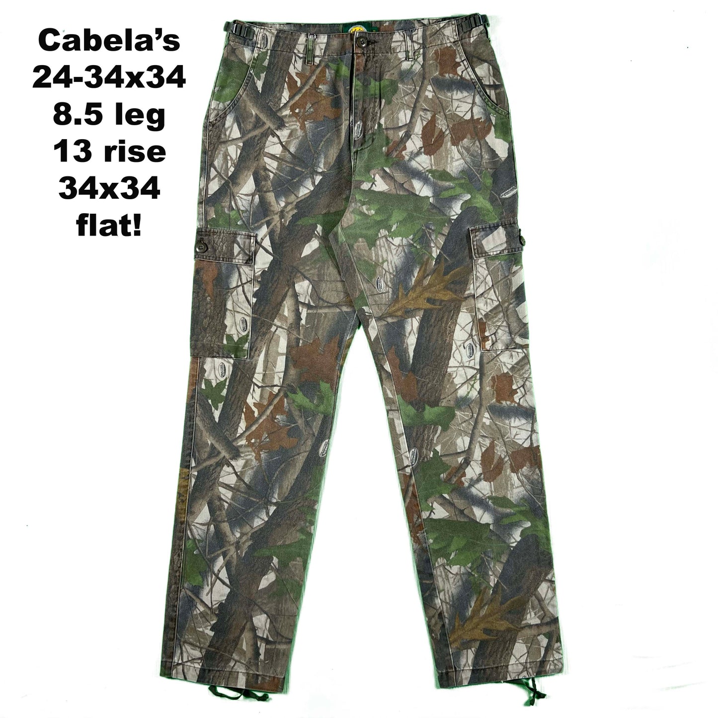 Vintage Baggy Camo Cargo Pants- SELECT PAIR