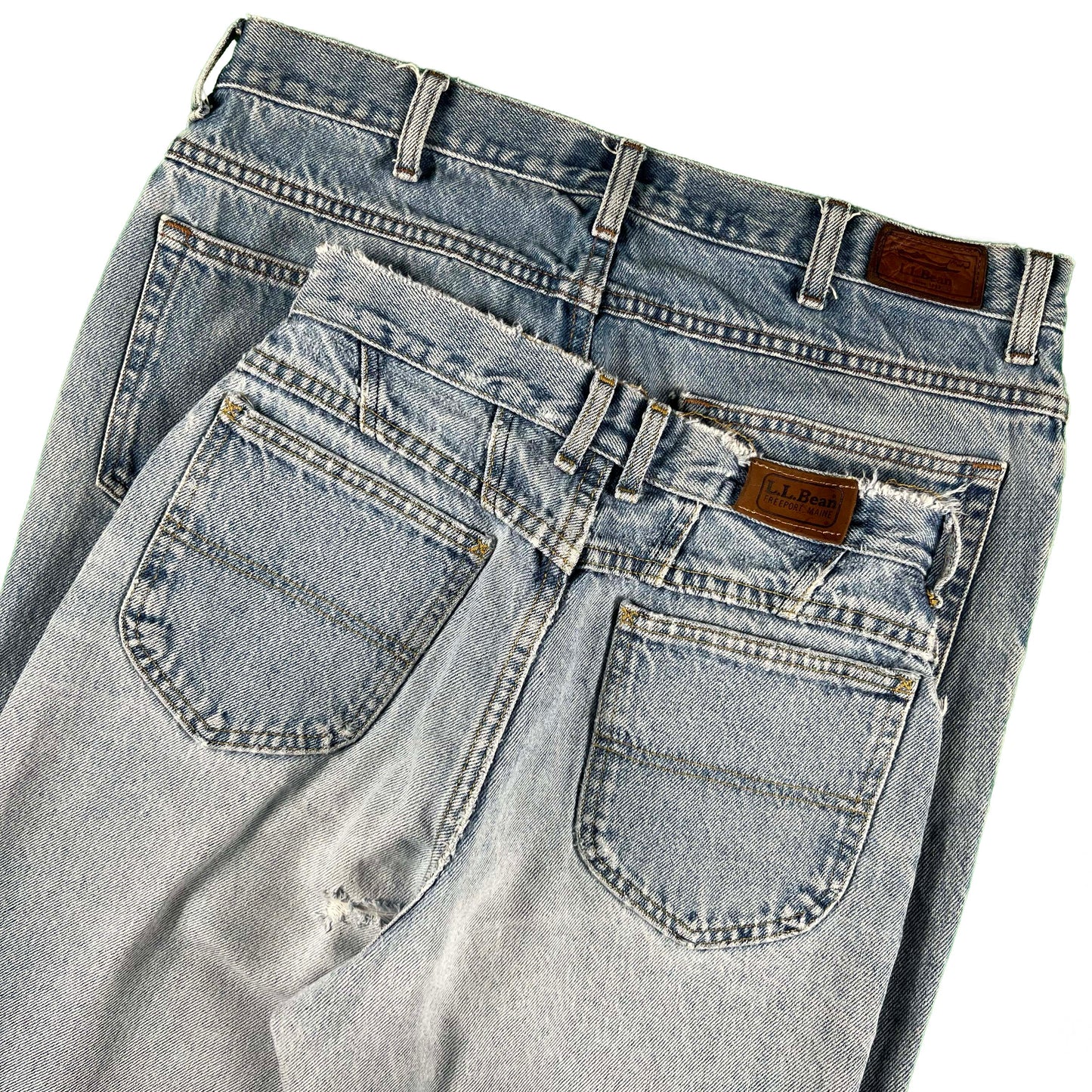 Vintage L.L. Bean Denim- SELECT PAIR