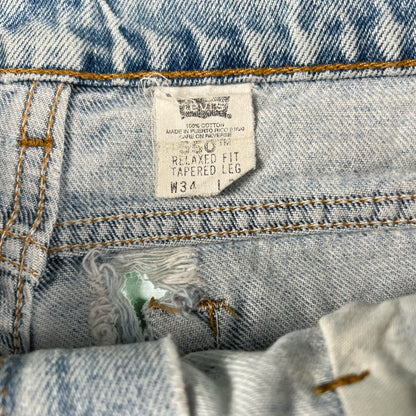 90s Chopped Levi's 550s Jorts- 33x9