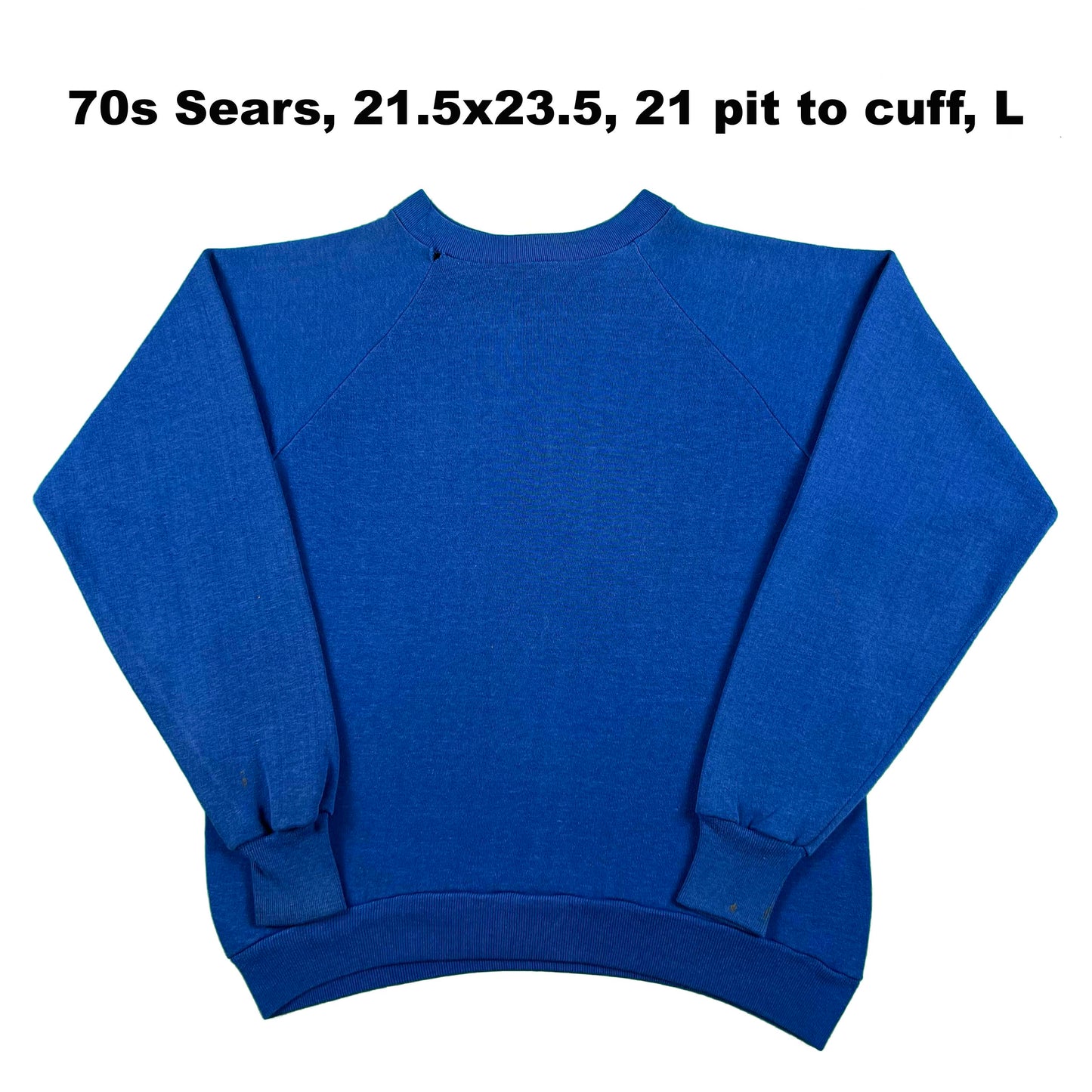Vintage Blank Blue Sweatshirts- SELECT SWEAT