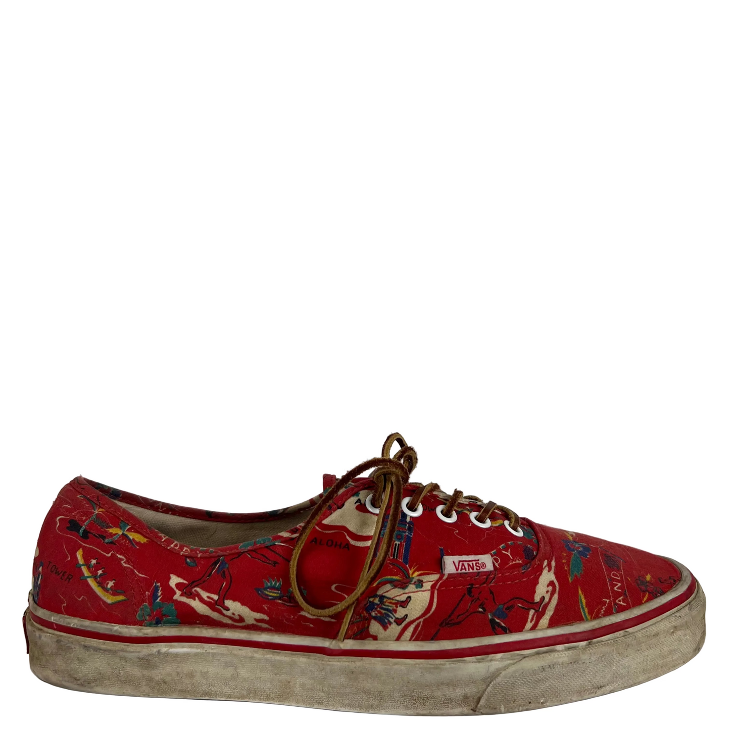 Vans Authentic Hawaiian Print Shoes- M's 12, W's 13.5