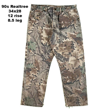 Vintage Wrangler Camo Denim- SELECT PAIR