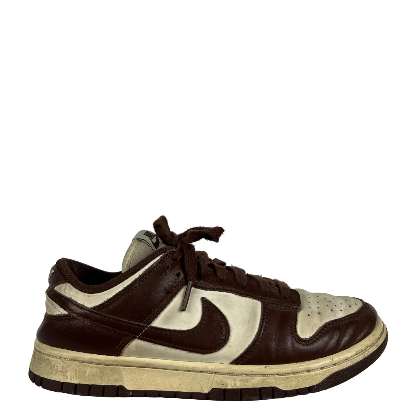 Brown & White Nike Dunks- M's 7, W's 8.5