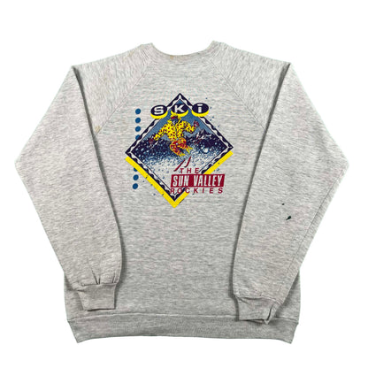 80s Ski The Sun Valley Rockies Sweatshirt- XL