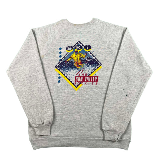 80s Ski The Sun Valley Rockies Sweatshirt- XL