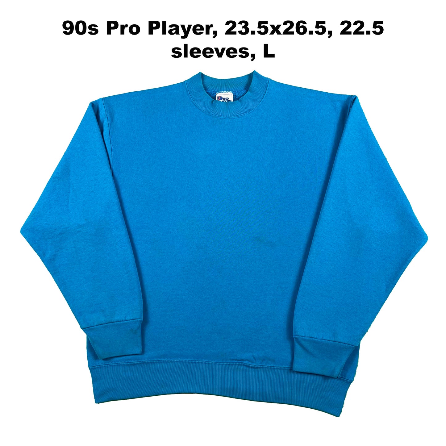 Vintage Blank Blue Sweatshirts- SELECT SWEAT