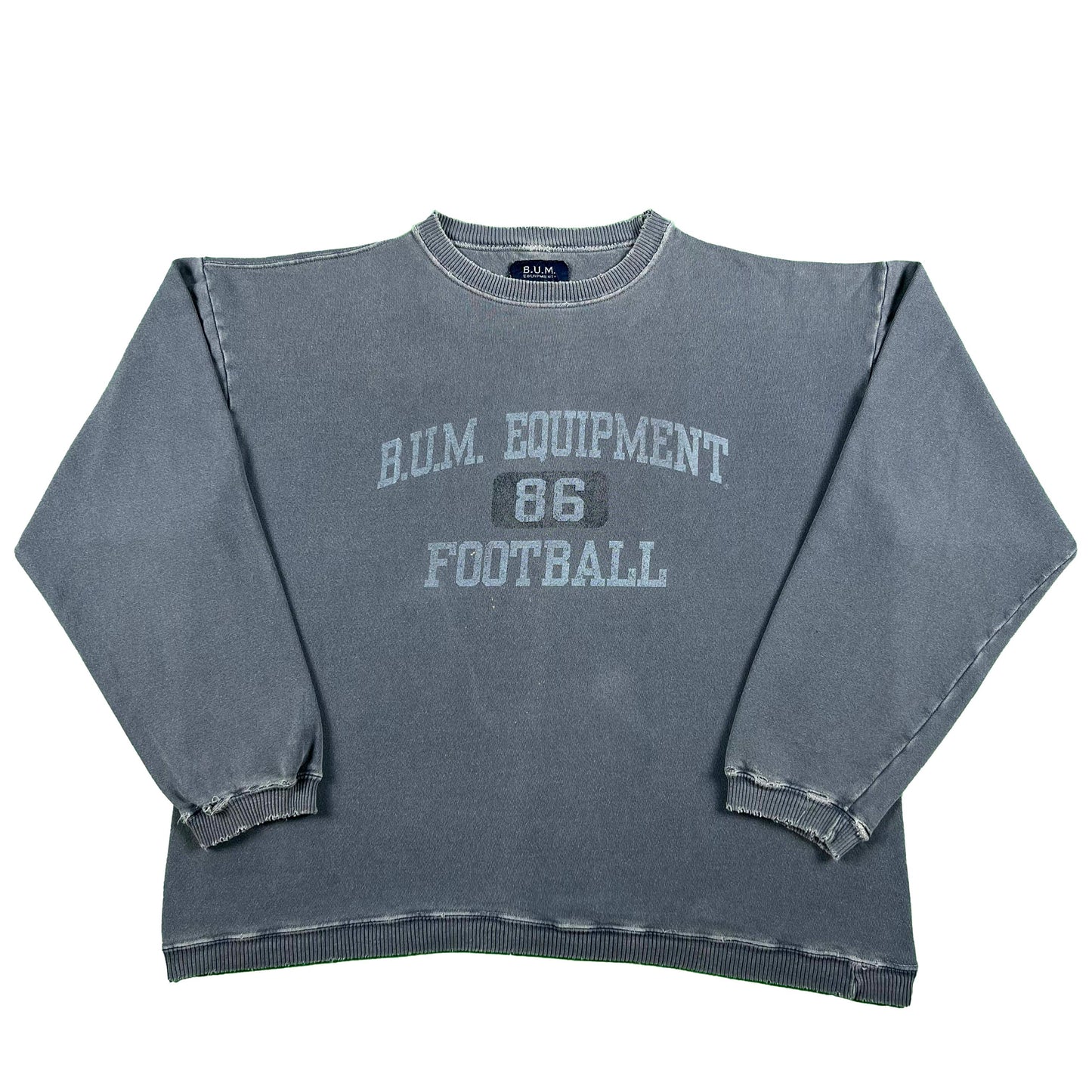 90s B.U.M Equipment Football Sweatshirt- XL