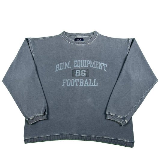 90s B.U.M Equipment Football Sweatshirt- XL