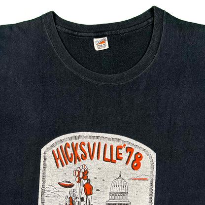 70s Hicksville Invades DC Tee- M