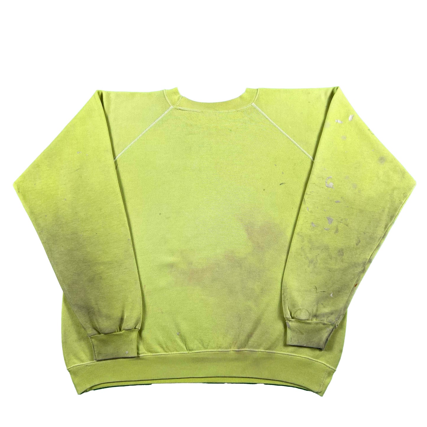 80s Mt. Bachelor Hi Vis Painter's Sweatshirt- XXL