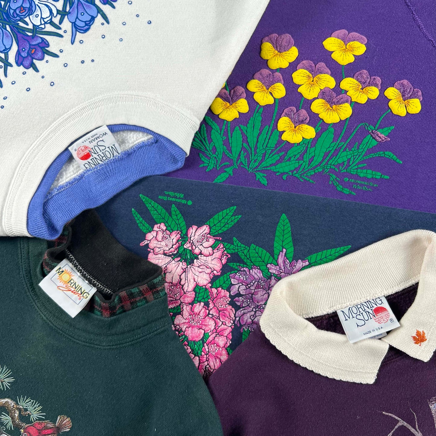 Vintage 'Morning Sun' Sweatshirts- SELECT SWEAT