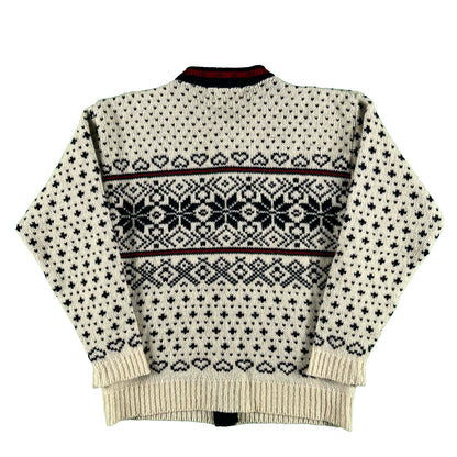 80s L.L. Bean Nordic Cardigan- S