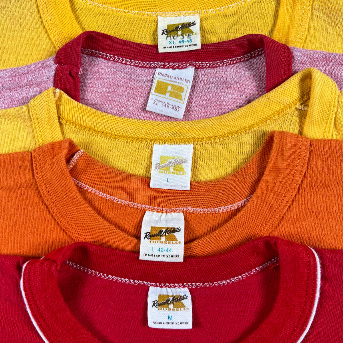 70s Russell Gold Tag Tees- SELECT TEE – Plum Garments