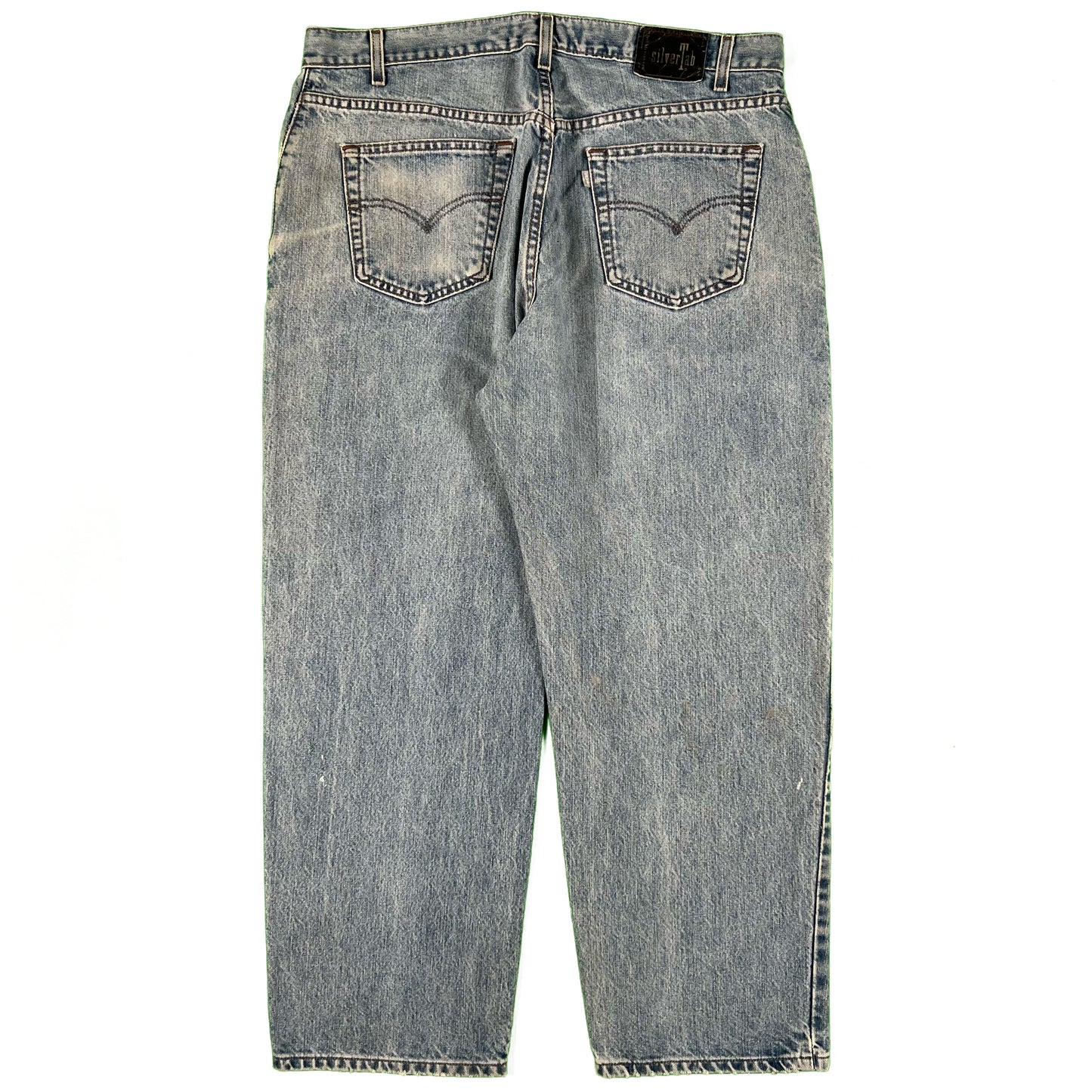 90s Levi's Silvertab Straight + Relaxed Denim- 38x28