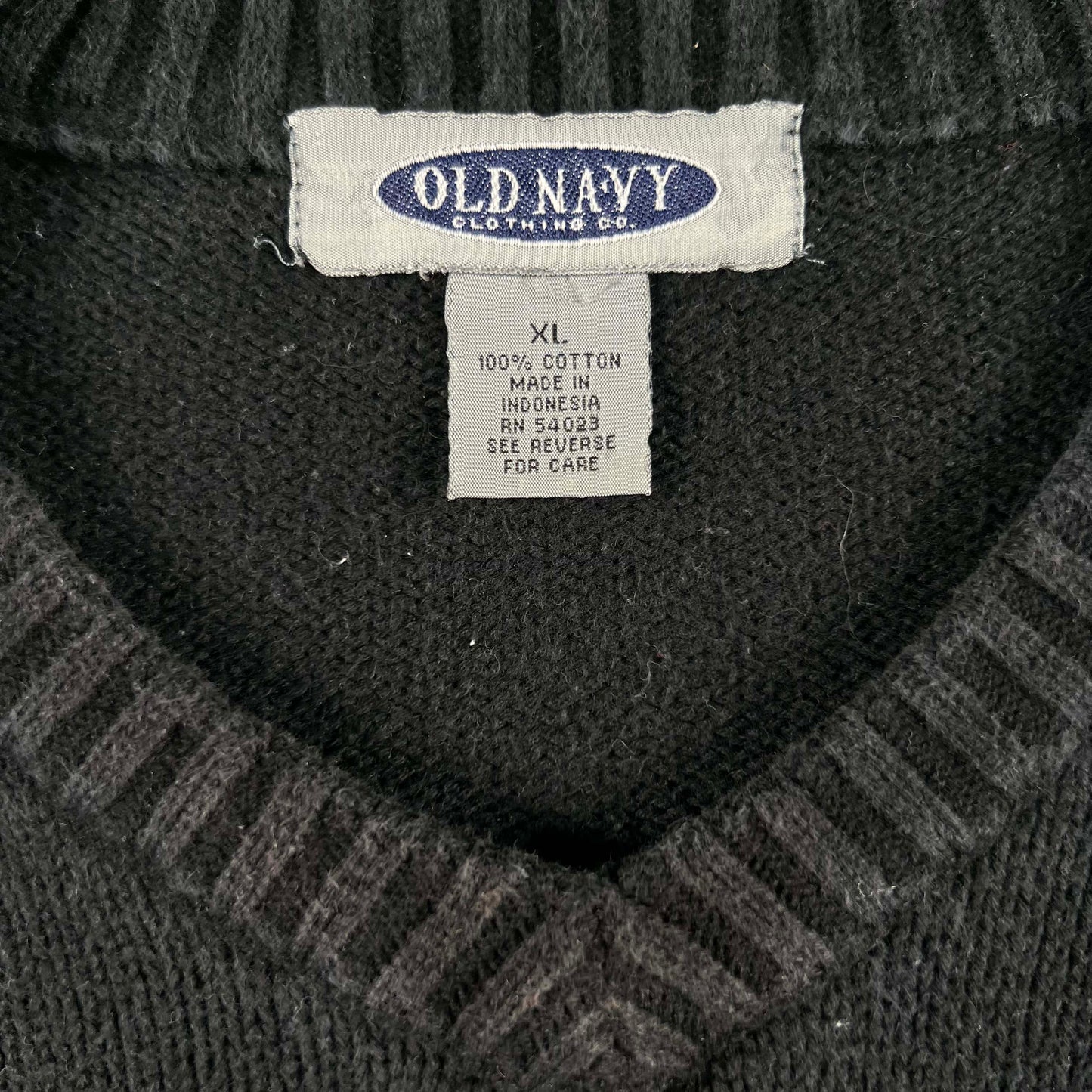 00s Old Navy Striped Cotton Knit- XL