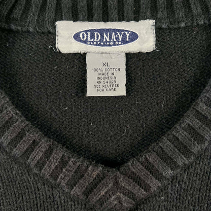 00s Old Navy Striped Cotton Knit- XL