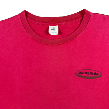 00s Sun Faded Red Patagonia Tee- XL