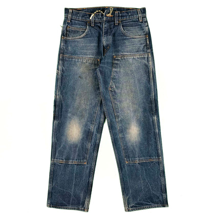 90s Prison Blues Double Knee Denim- 32x30