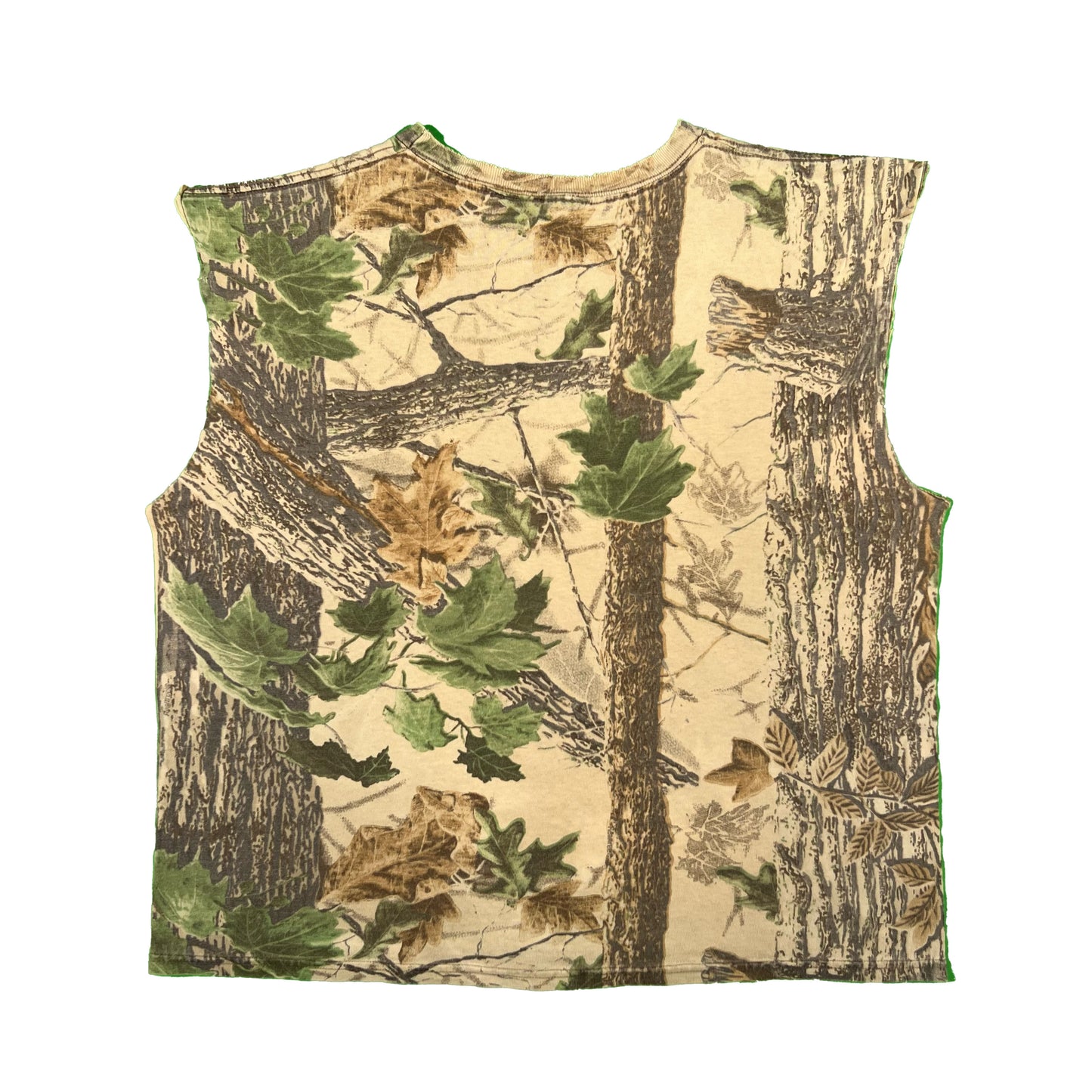 90s Realtree Camo Cut Tank- XL