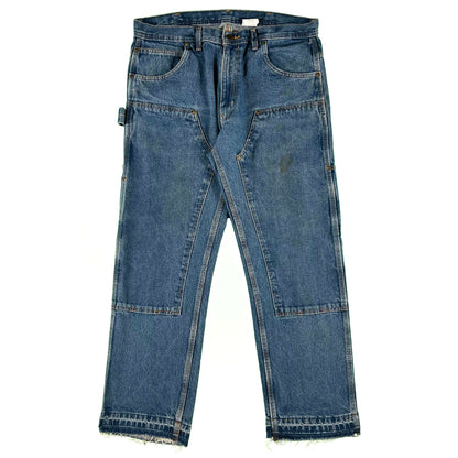 00s Key Released Hem Double Knee Denim- 36x30