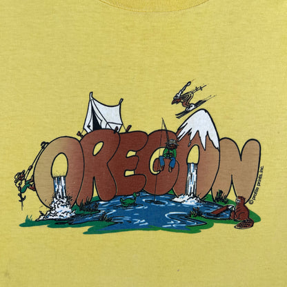 80s Oregon #Nature Tee- L