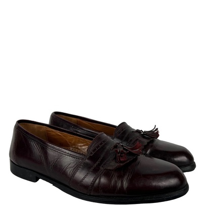 90s Made in Italy Leather Tassel Loafers- M's 10, W's 11.5