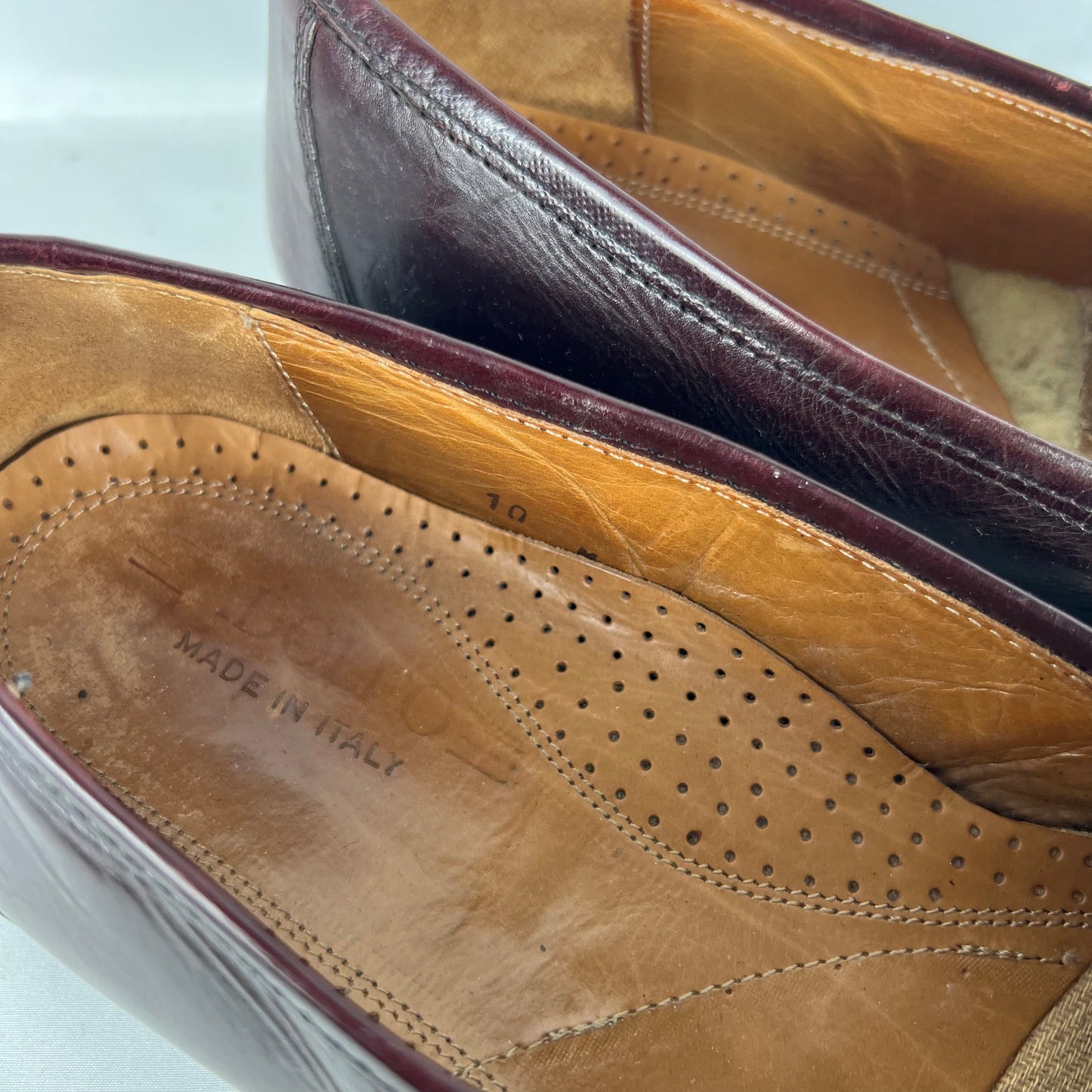 90s Made in Italy Leather Tassel Loafers- M's 10, W's 11.5