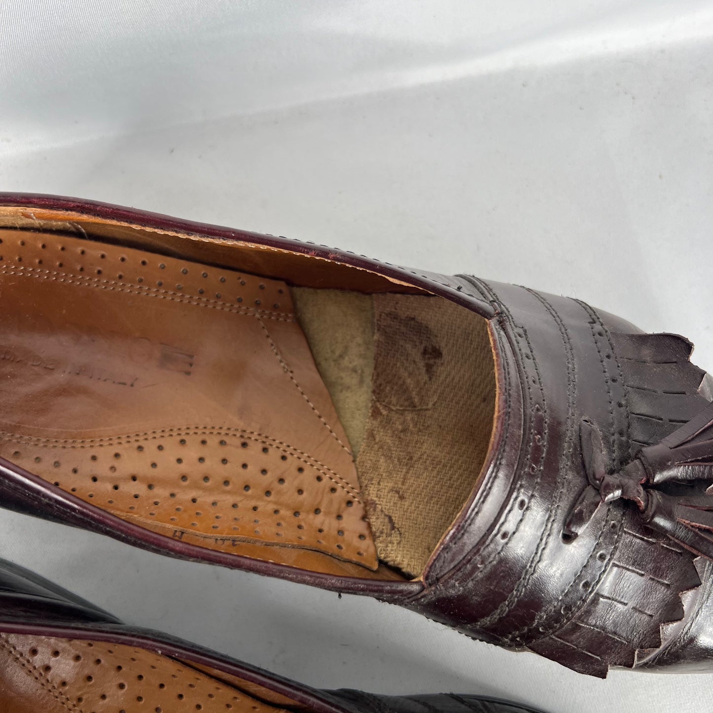 90s Made in Italy Leather Tassel Loafers- M's 10, W's 11.5
