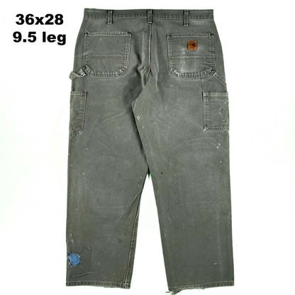 Carhartt Moss Green Double Knees- SELECT PAIR