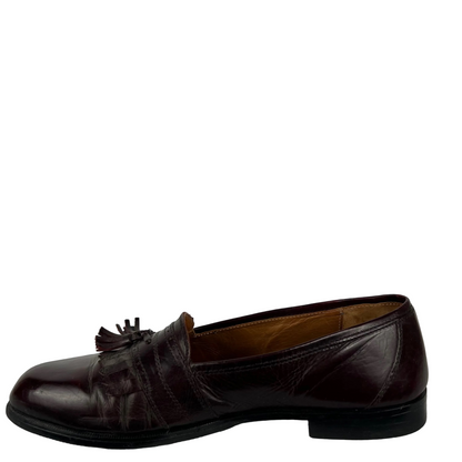 90s Made in Italy Leather Tassel Loafers- M's 10, W's 11.5