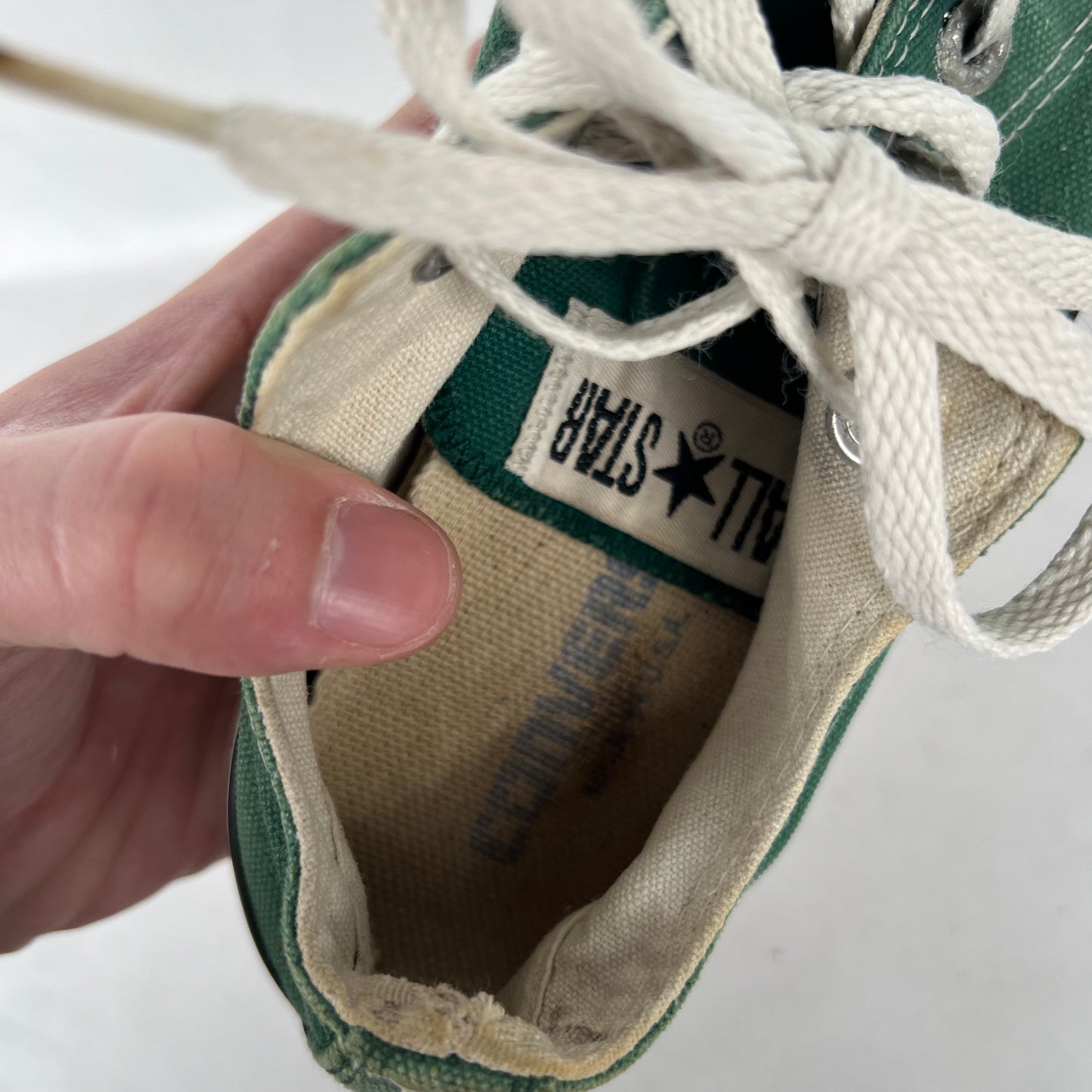 80s Missmatching Made in USA Converse- M's 4, W's 5.5