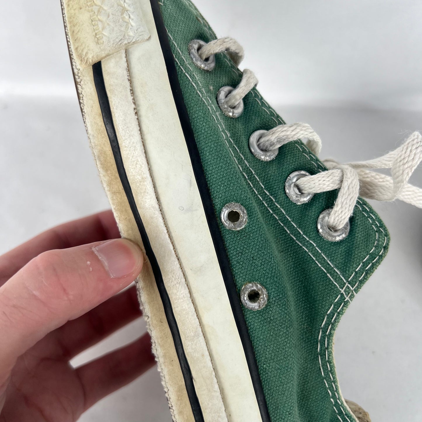 80s Missmatching Made in USA Converse- M's 4, W's 5.5