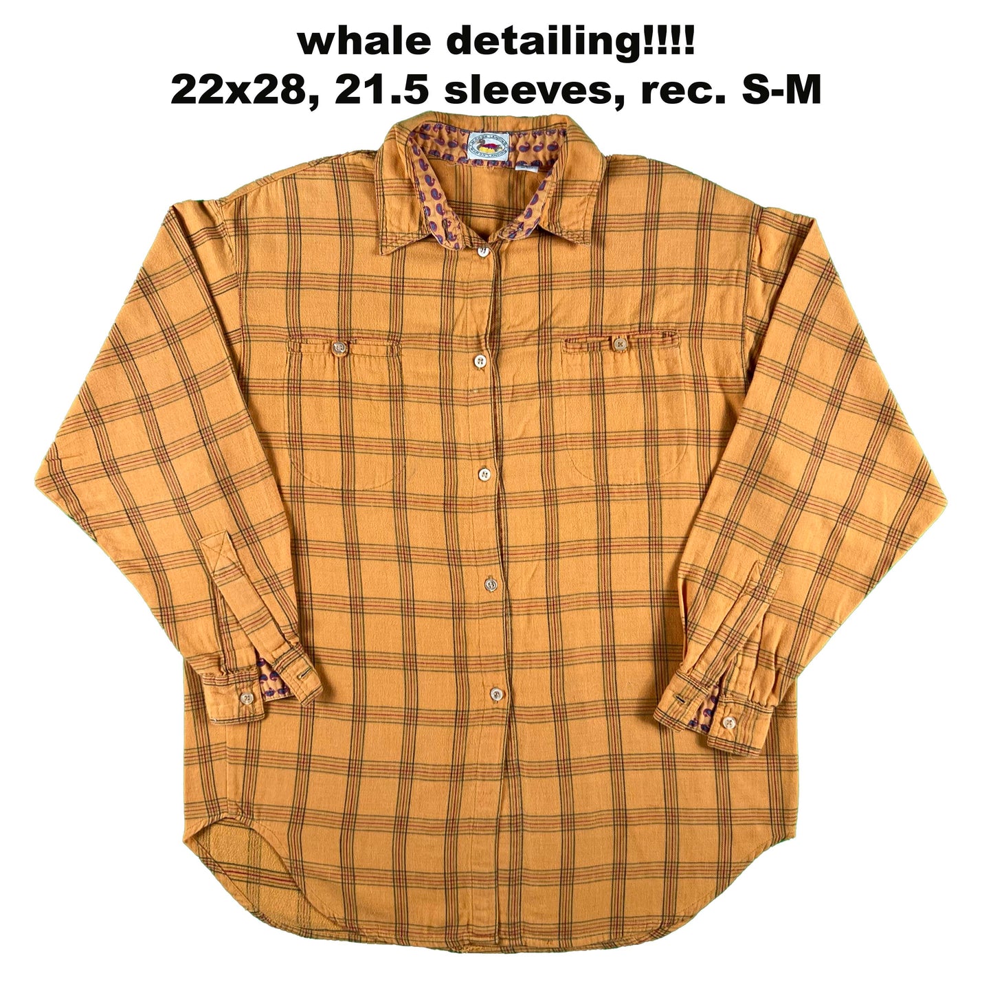 Vintage 100% Cotton Printed Flannel Shirts- SELECT SHIRT