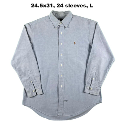 Vintage Ralph Lauren 100% Cotton Button Up Shirts- SELECT SHIRT