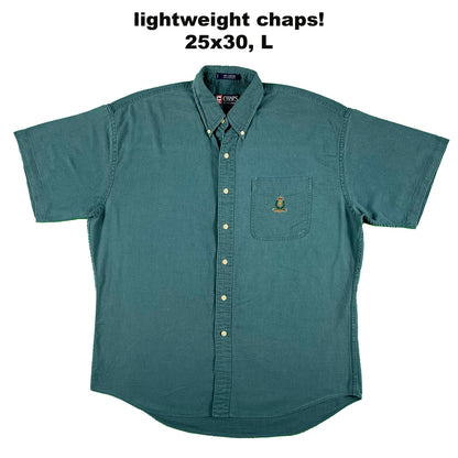 Vintage Ralph Lauren 100% Cotton Button Up Shirts- SELECT SHIRT