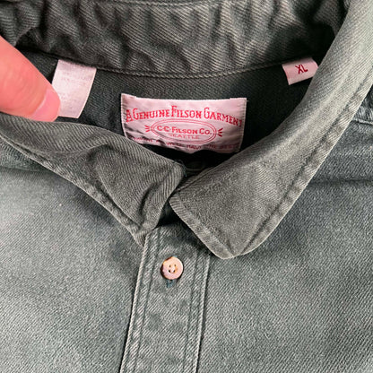 00s Filson 100% Cotton Overshirt/Button Up- XL