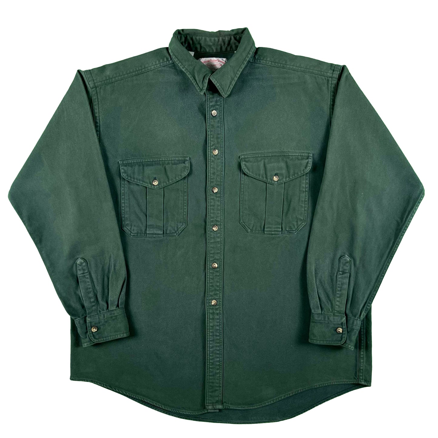 00s Filson 100% Cotton Overshirt/Button Up- XL