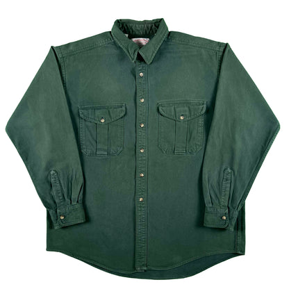 00s Filson 100% Cotton Overshirt/Button Up- XL